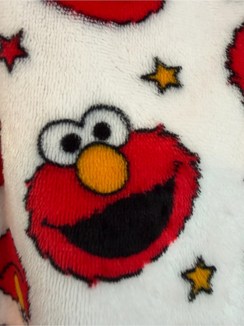 Sesame Street ❤️ Elmo Plush Bath Robe 2T Toddler Cozy Fleece Pajama Robe - Picture 4 of 7